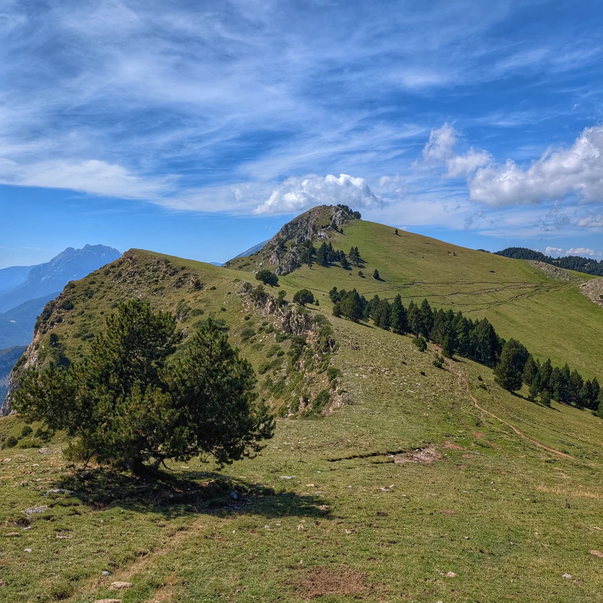 Views towards Moixeró