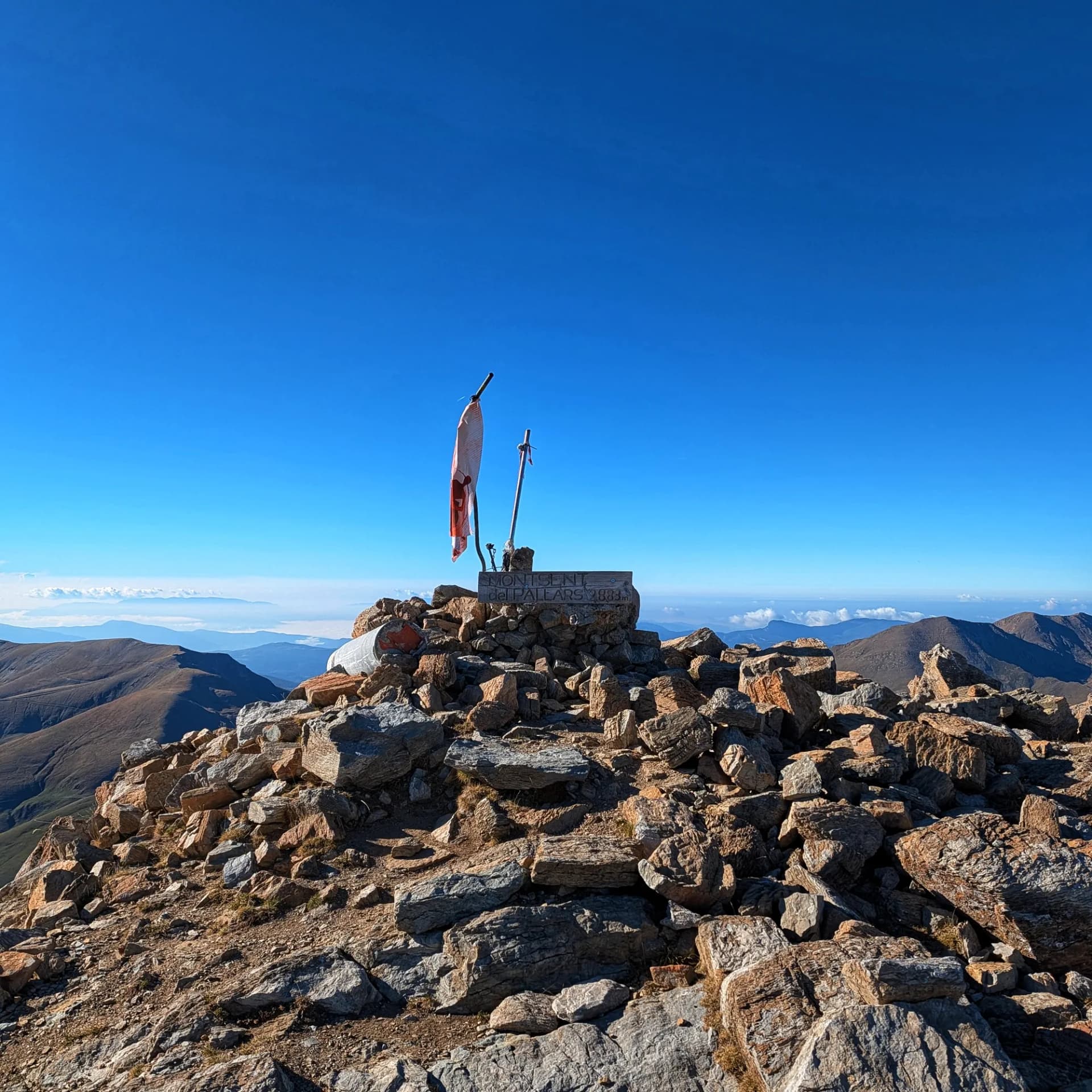 Cim del Montsent de Pallars.