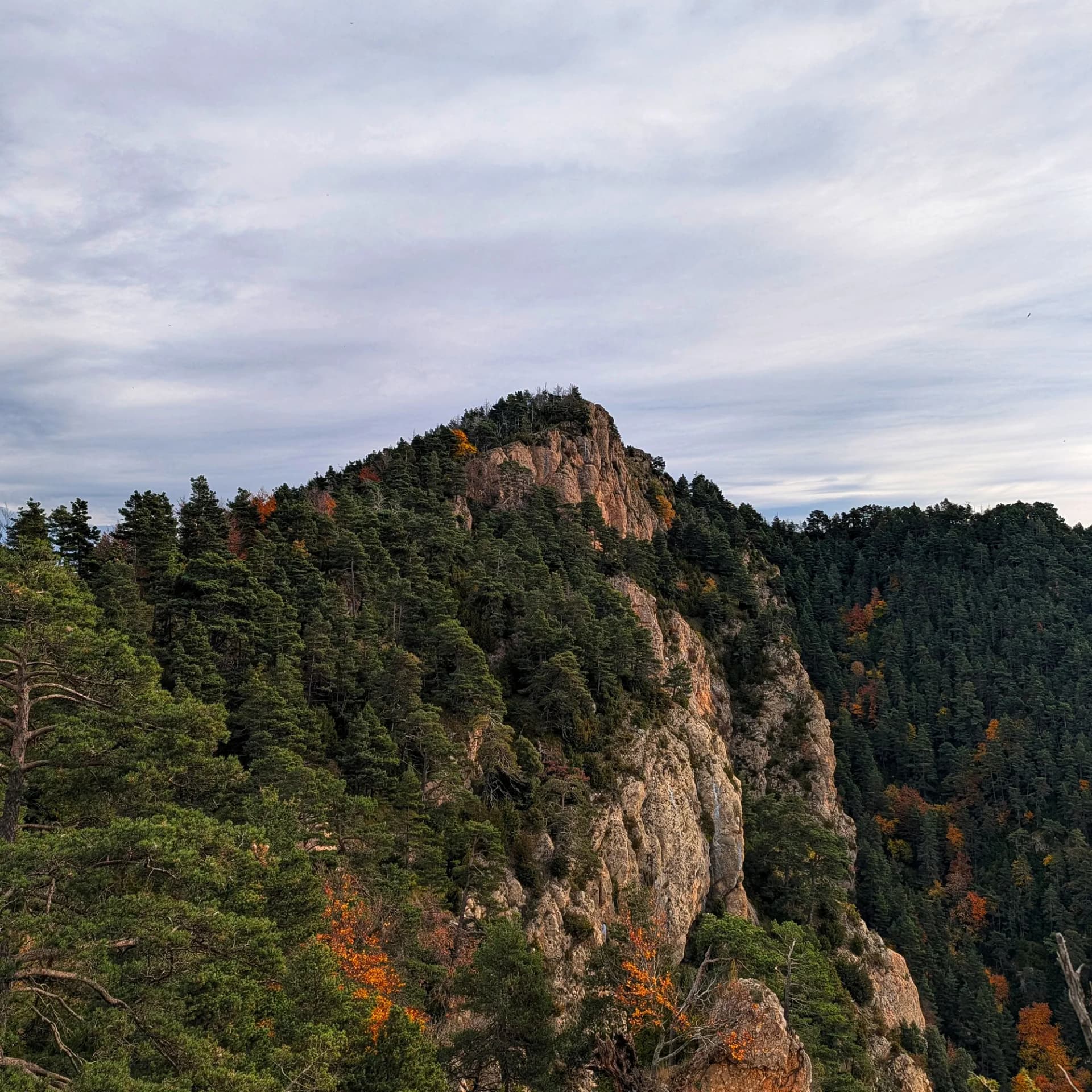 View of the main Sobrepuny peak from Sobrepuny de Baix.