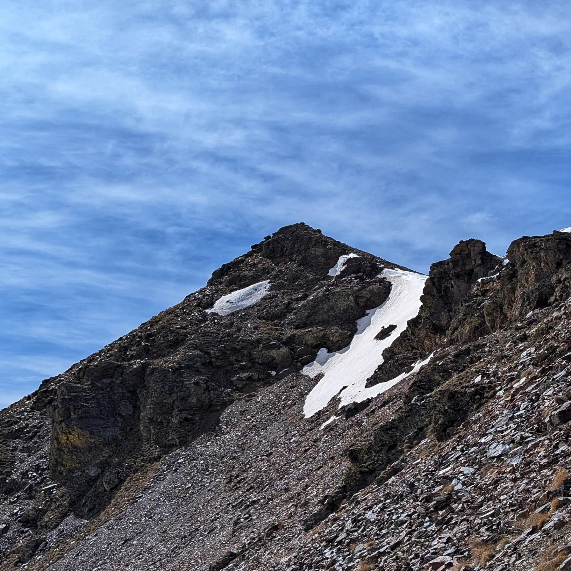 Puigmal de Llo from the Pas de Llo
