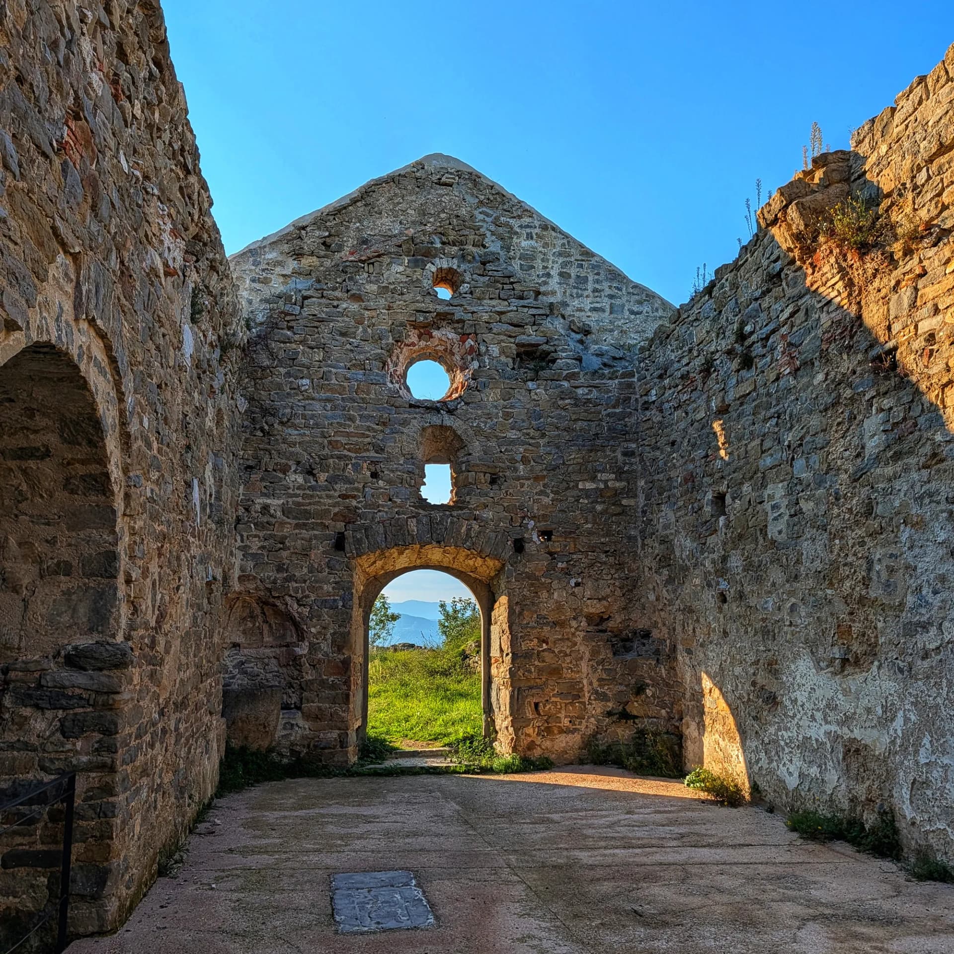 Interior del recinte