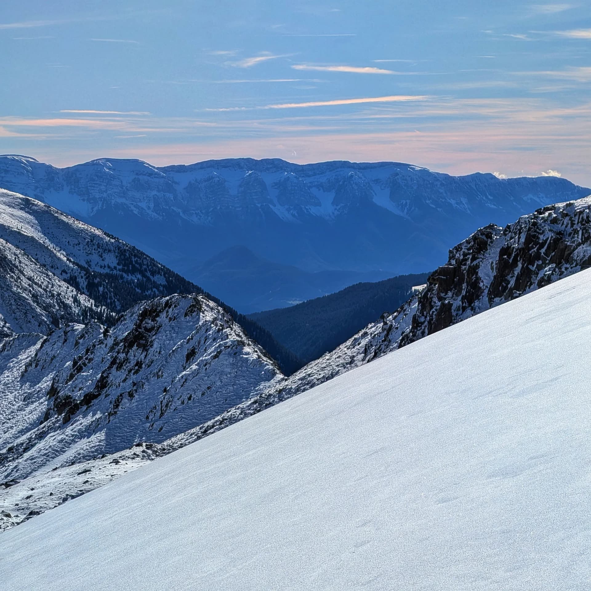 Vista panoràmica de la Serra del Cadí.