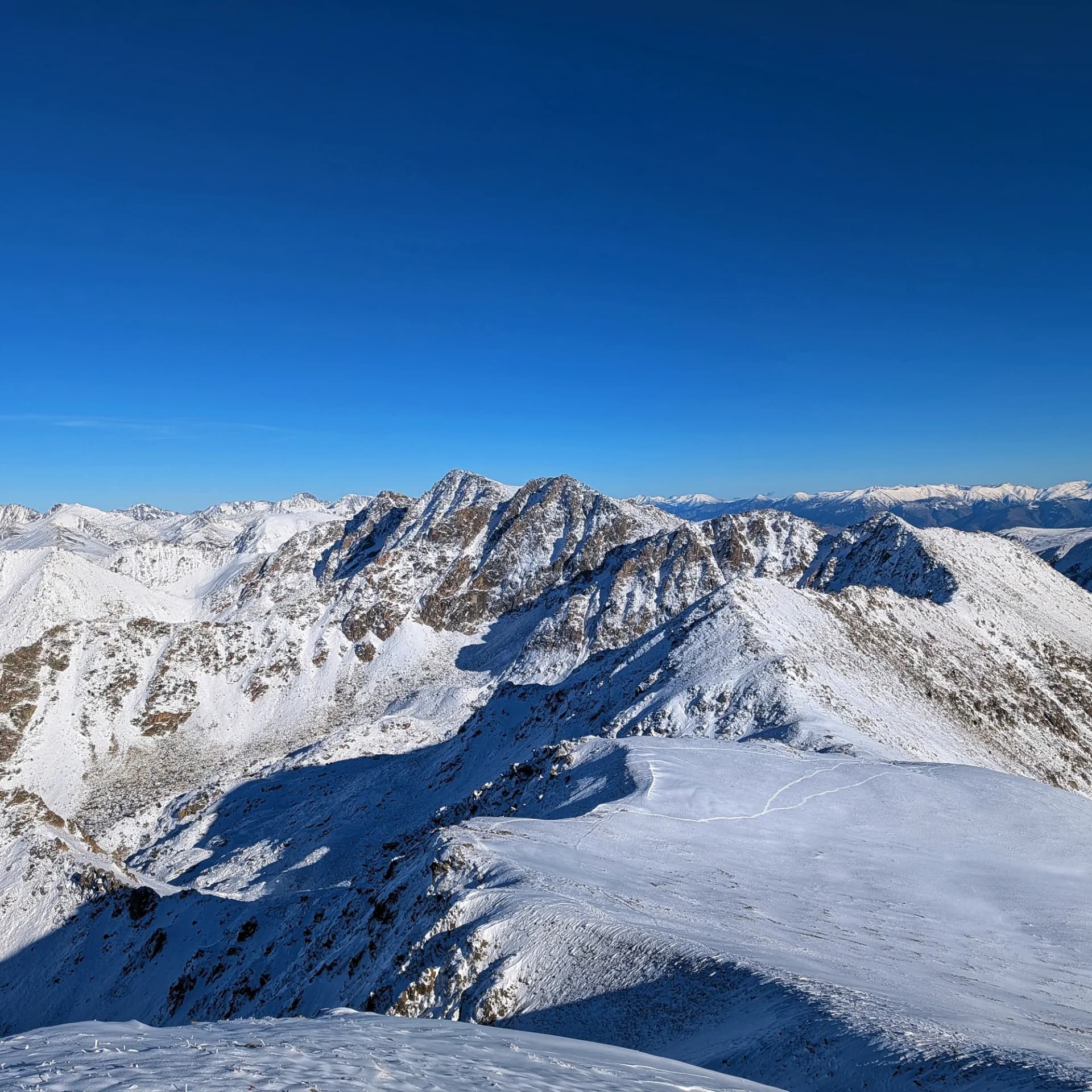 Views from the summit.