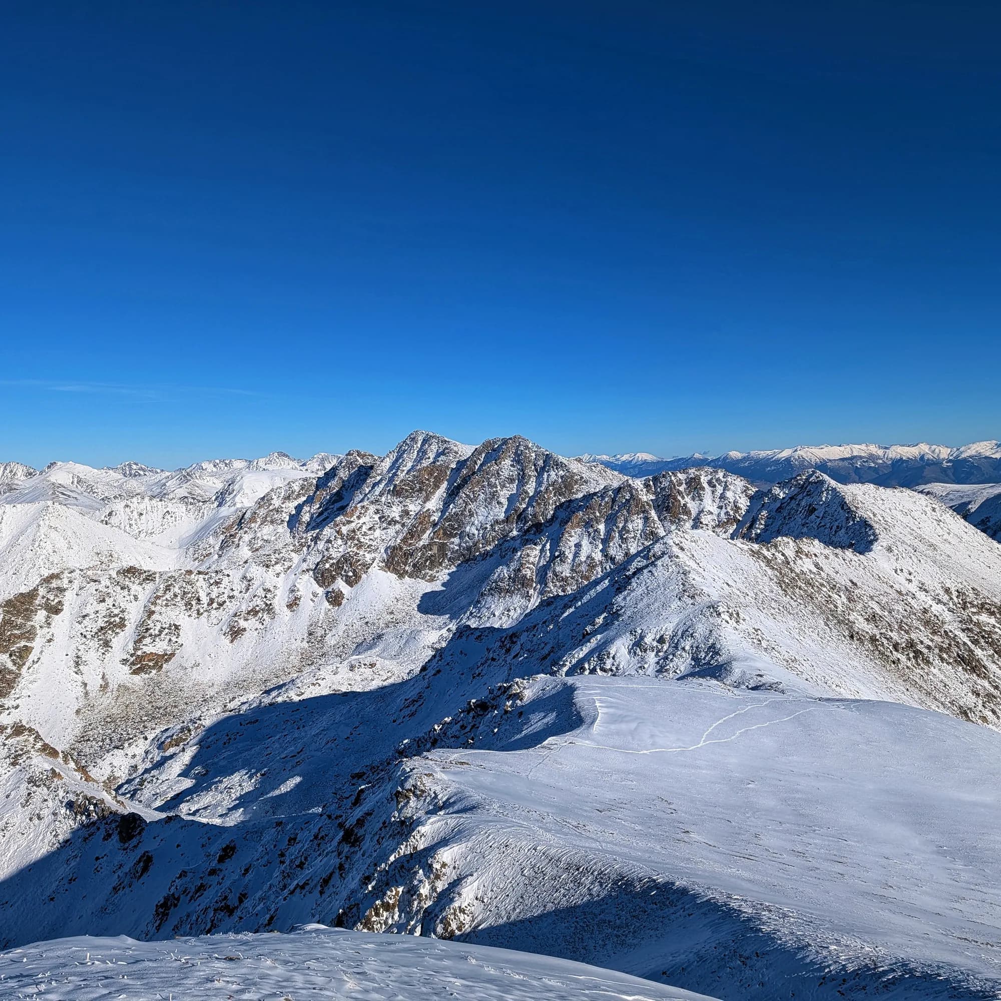 Views from the summit.