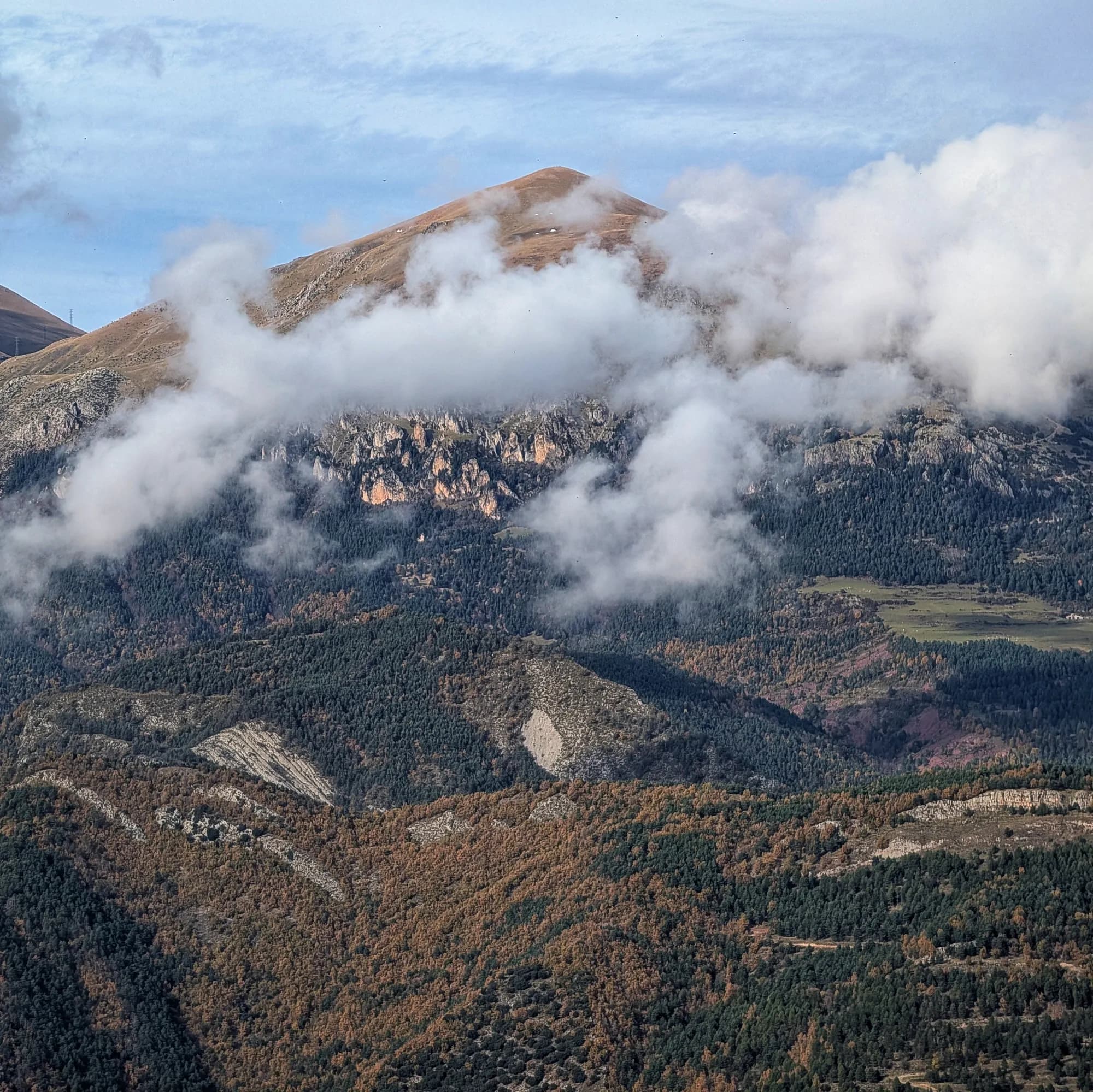 Puigllançada from the Roc de la Lluna Viewpoint