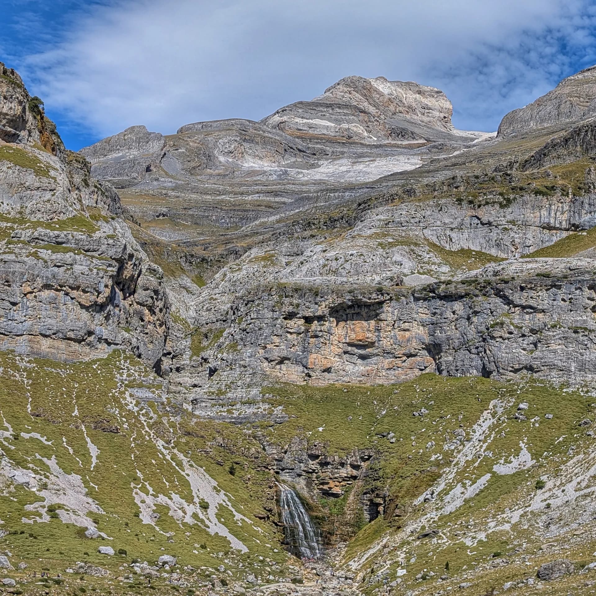Views of the Cola de Caballo from above Views of the Cola de Caballo from above