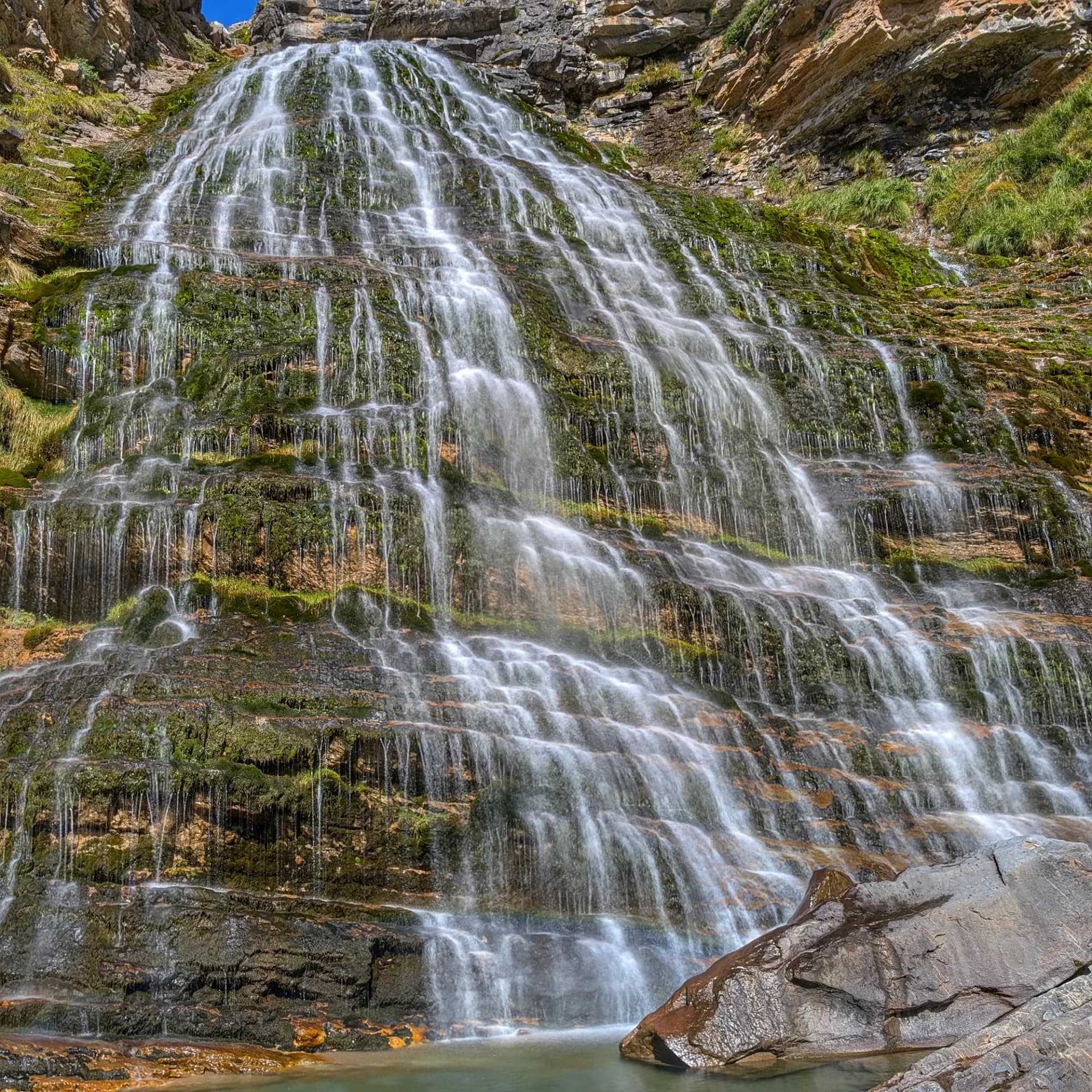 Cola de Caballo (Horse's Tail) Waterfall Cola de Caballo (Horse's Tail) Waterfall
