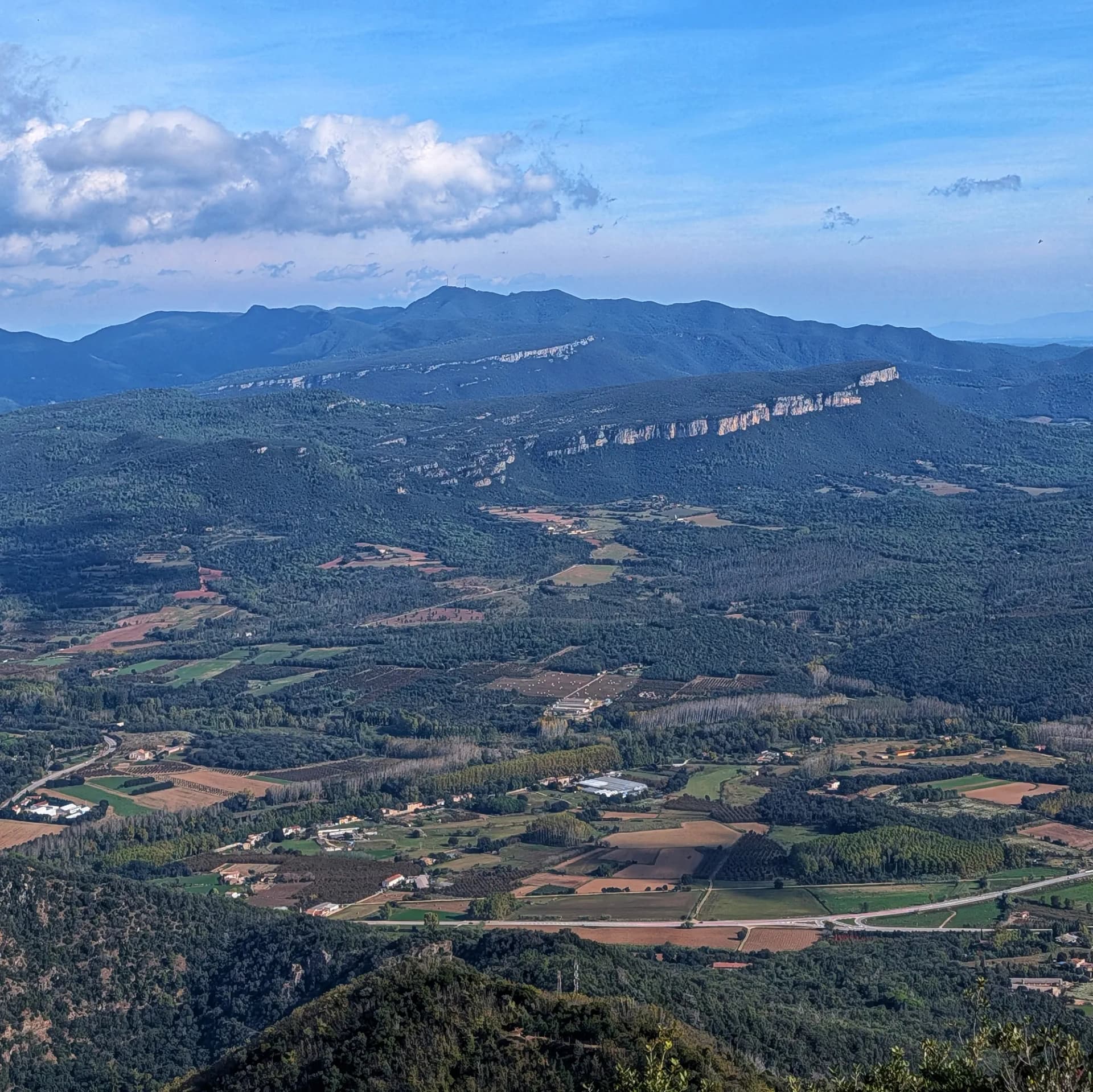 Vistes a Sant Roc Vistes al Santuari de Sant Roc