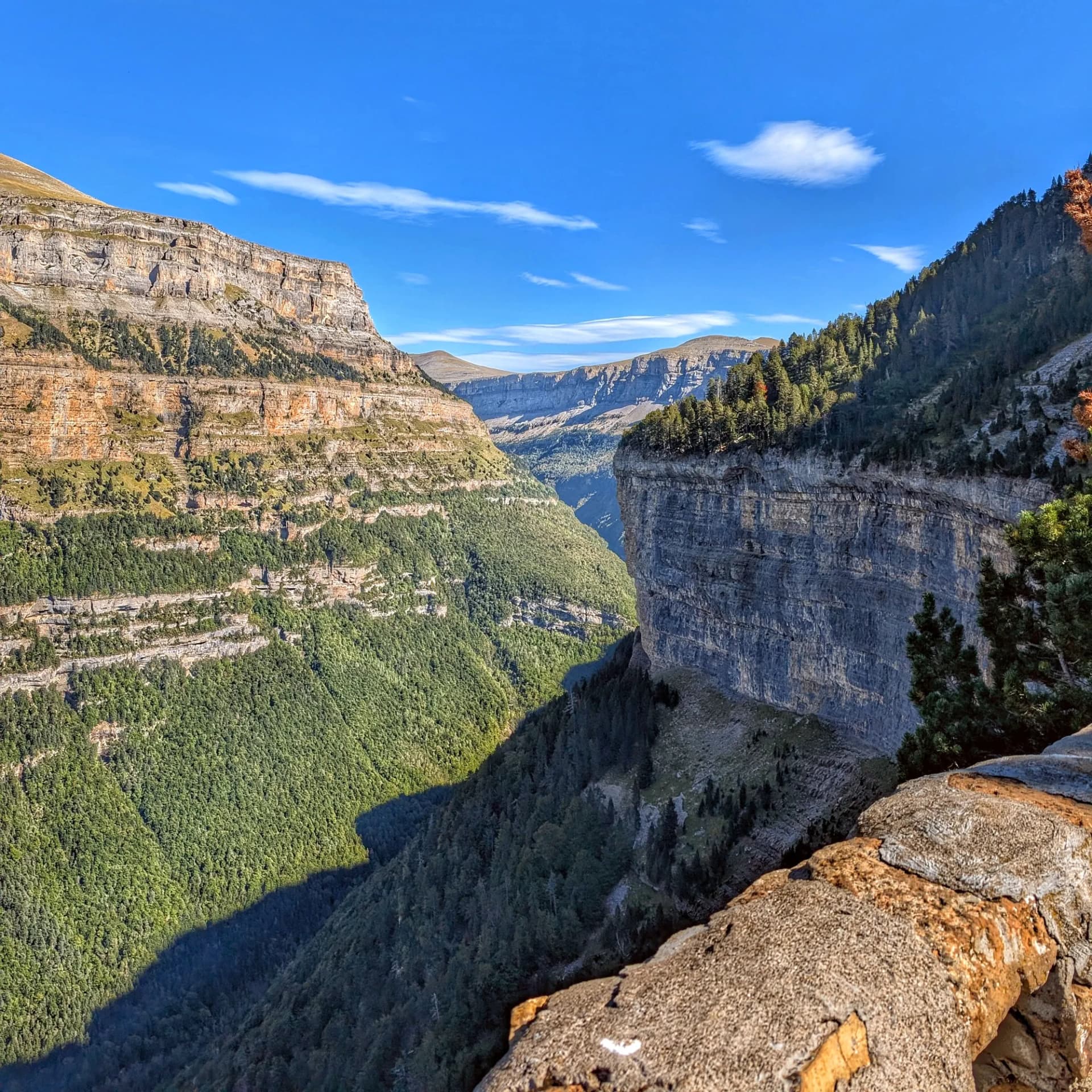 Views of the Ordesa Canyon Views of the Ordesa Canyon
